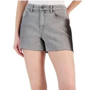 INC International Concepts High Rise Shorts NWT Grey Ombre Size 16/33